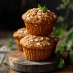 Cottage Cheese & Oatmeal Muffins
