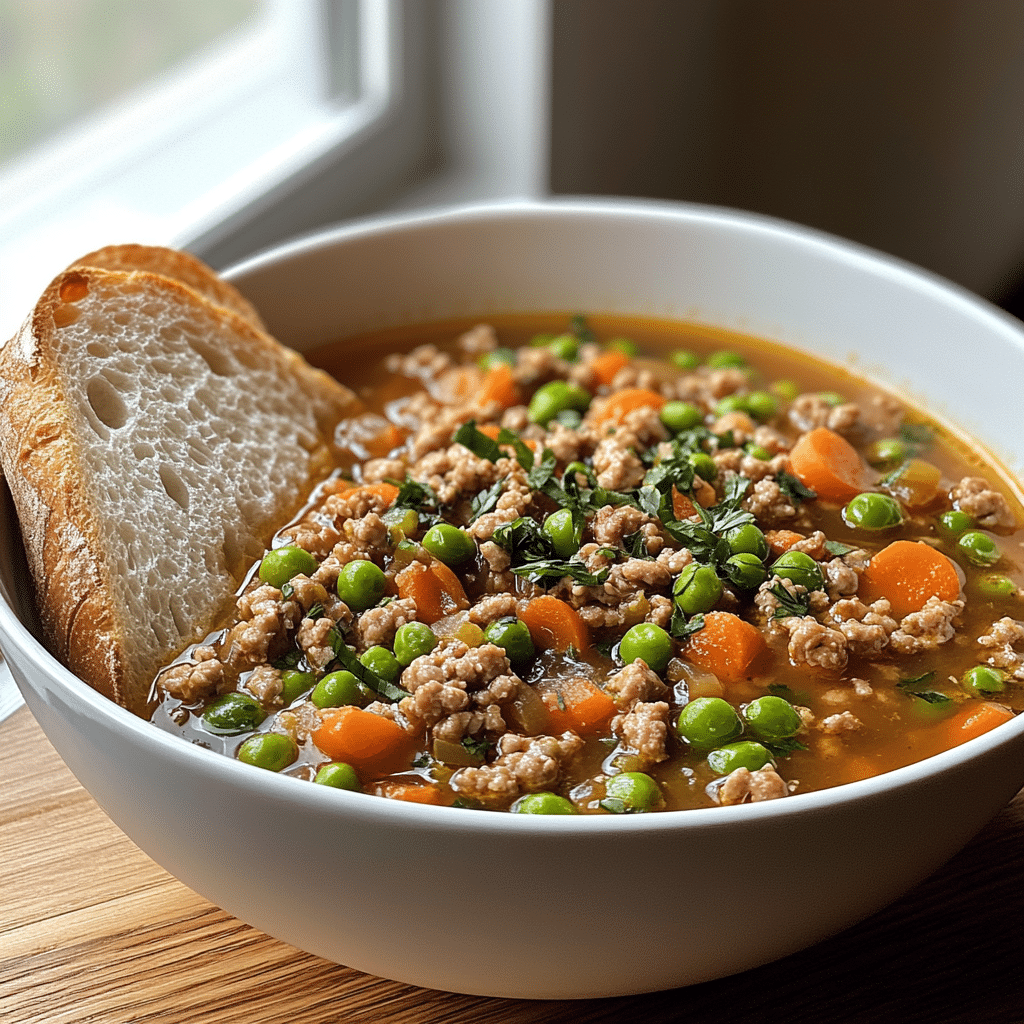 Crockpot Turkey Vegetable Soup
