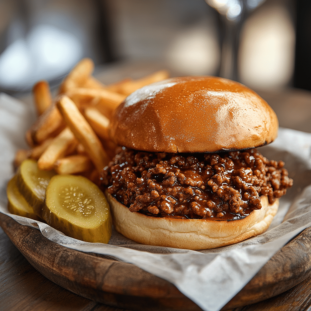 Crockpot Lunch Sloppy Joes