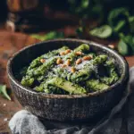 Whole Wheat Penne with Spinach Pesto