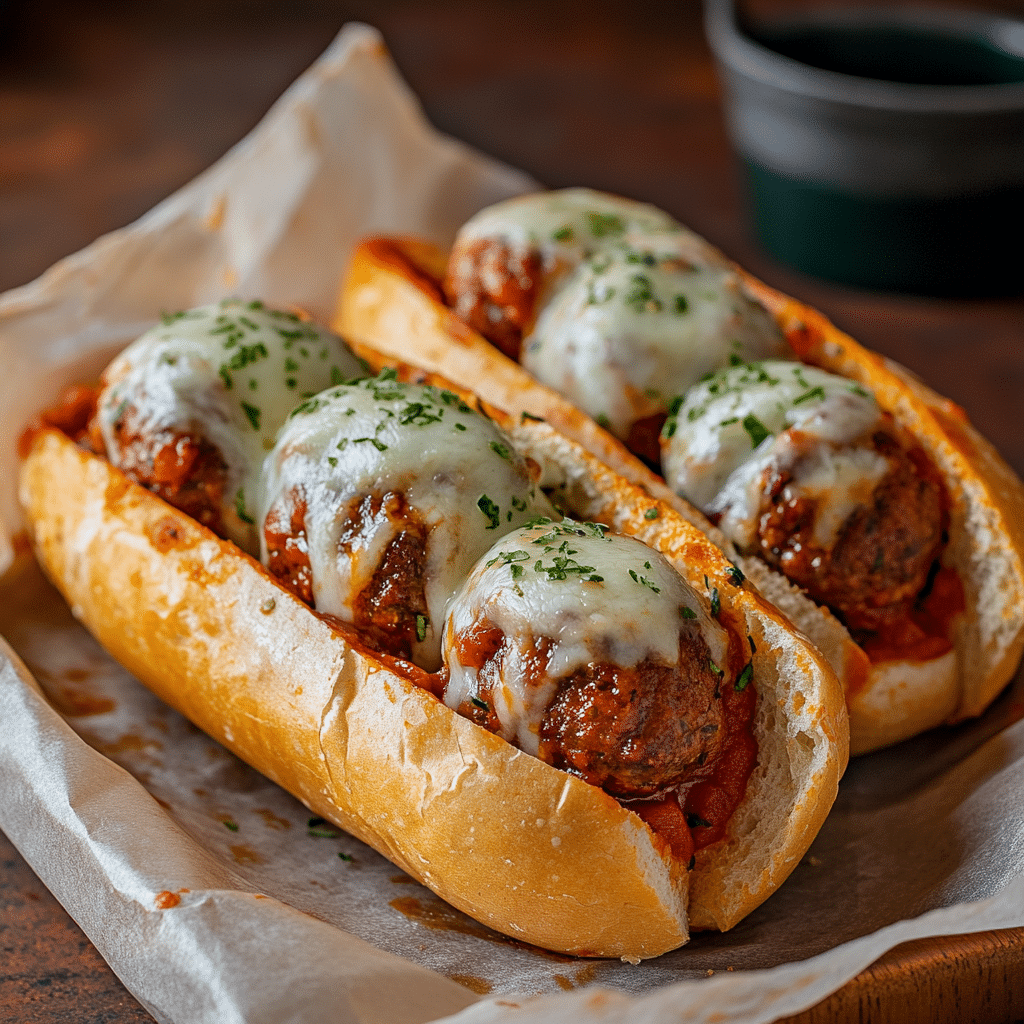 Crockpot Italian Meatball Subs