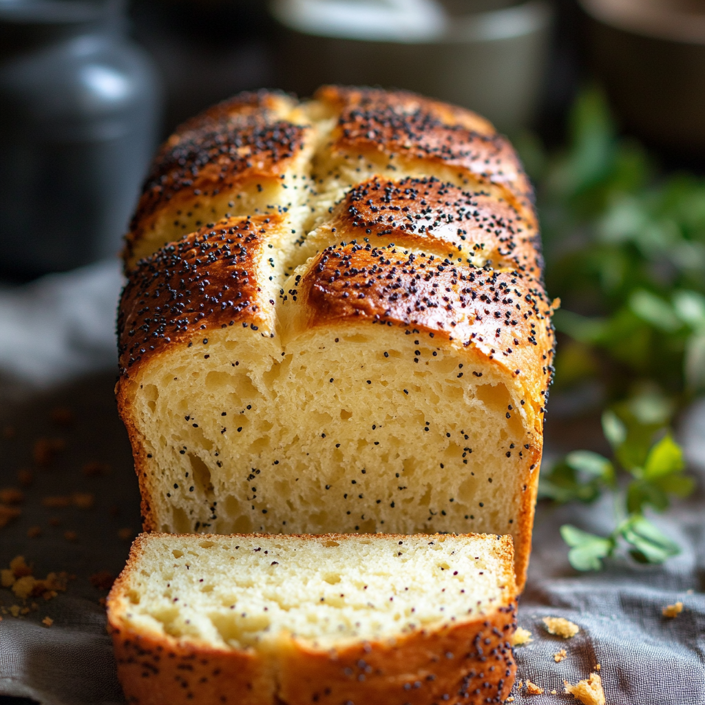 Lemon Poppyseed Cottage Loaf