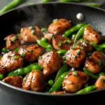 Honey Garlic Chicken with Snap Peas (One-Pan) 3 Honey Garlic Chicken with Snap Peas (One-Pan)