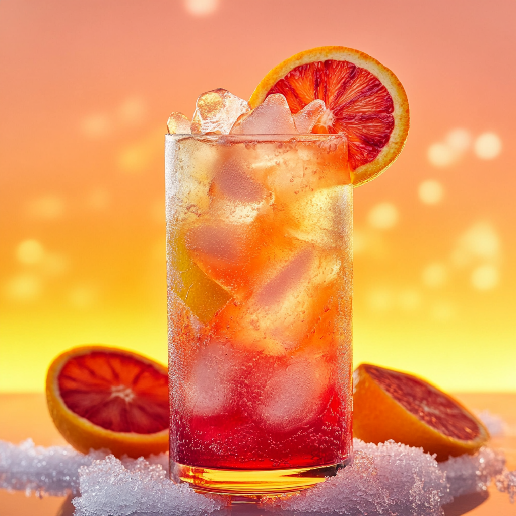 Blood Orange Sunset Cooler