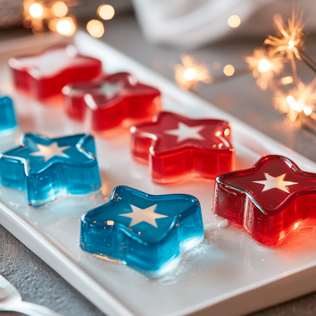 Patriotic Jello Jigglers