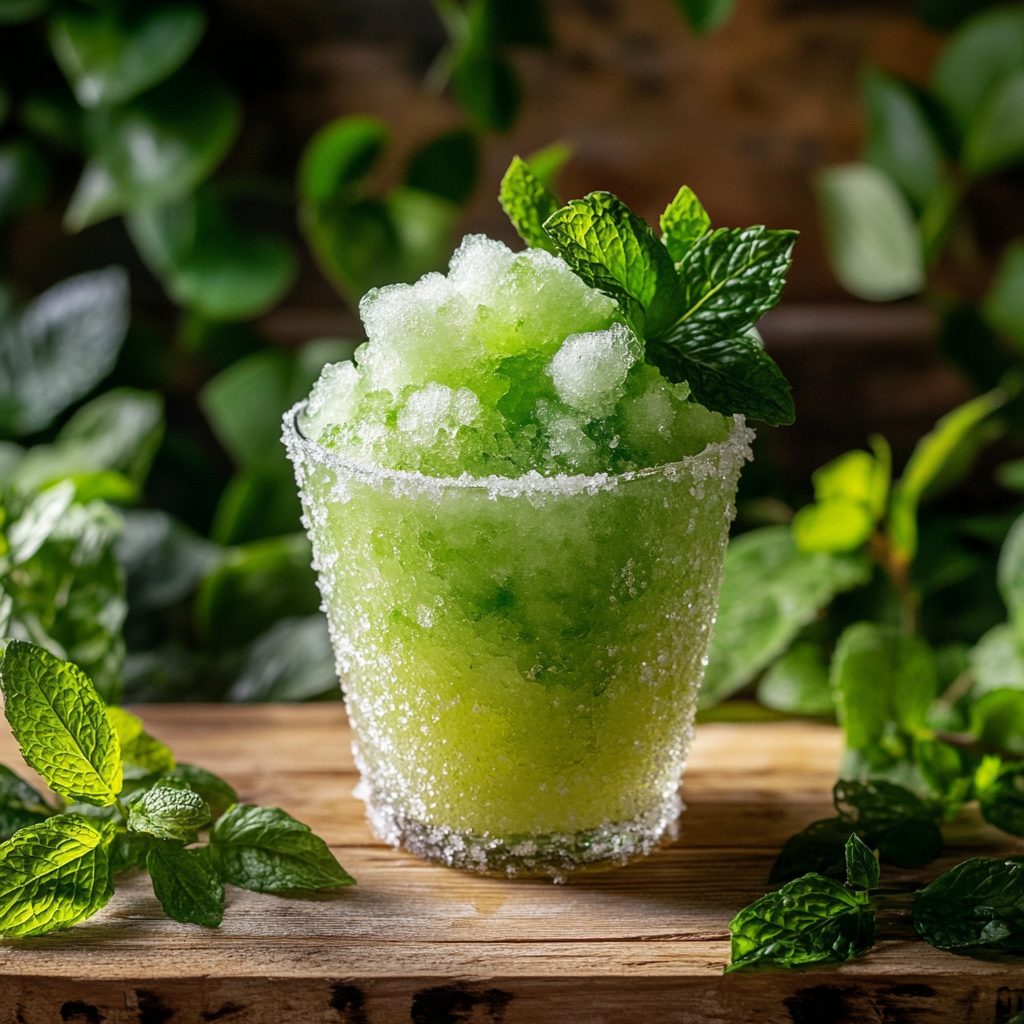 Honeydew Mint Slush