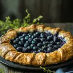Blueberry Mascarpone Galette 3 Blueberry Mascarpone Galette