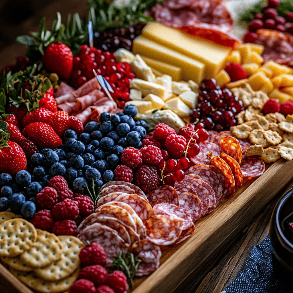 4th of July Charcuterie Board
