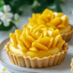 Mango Vanilla Bean Pudding Tart 3 Mango Vanilla Bean Pudding Tart
