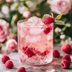 Raspberry Rose Iced Tonic