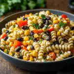 Roasted Corn & Black Bean Pasta Salad 3 Roasted Corn & Black Bean Pasta Salad