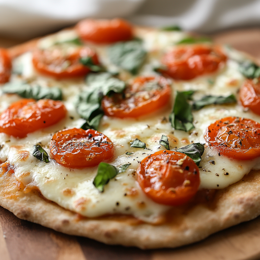 Whole Wheat Margherita Flatbread