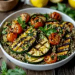 Grilled Zucchini and Quinoa Salad