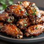 Sticky Asian Style Chicken Wings 3 Sticky Asian Style Chicken Wings