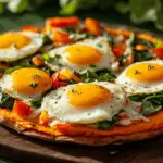 Sweet Potato Crust Breakfast Pizza