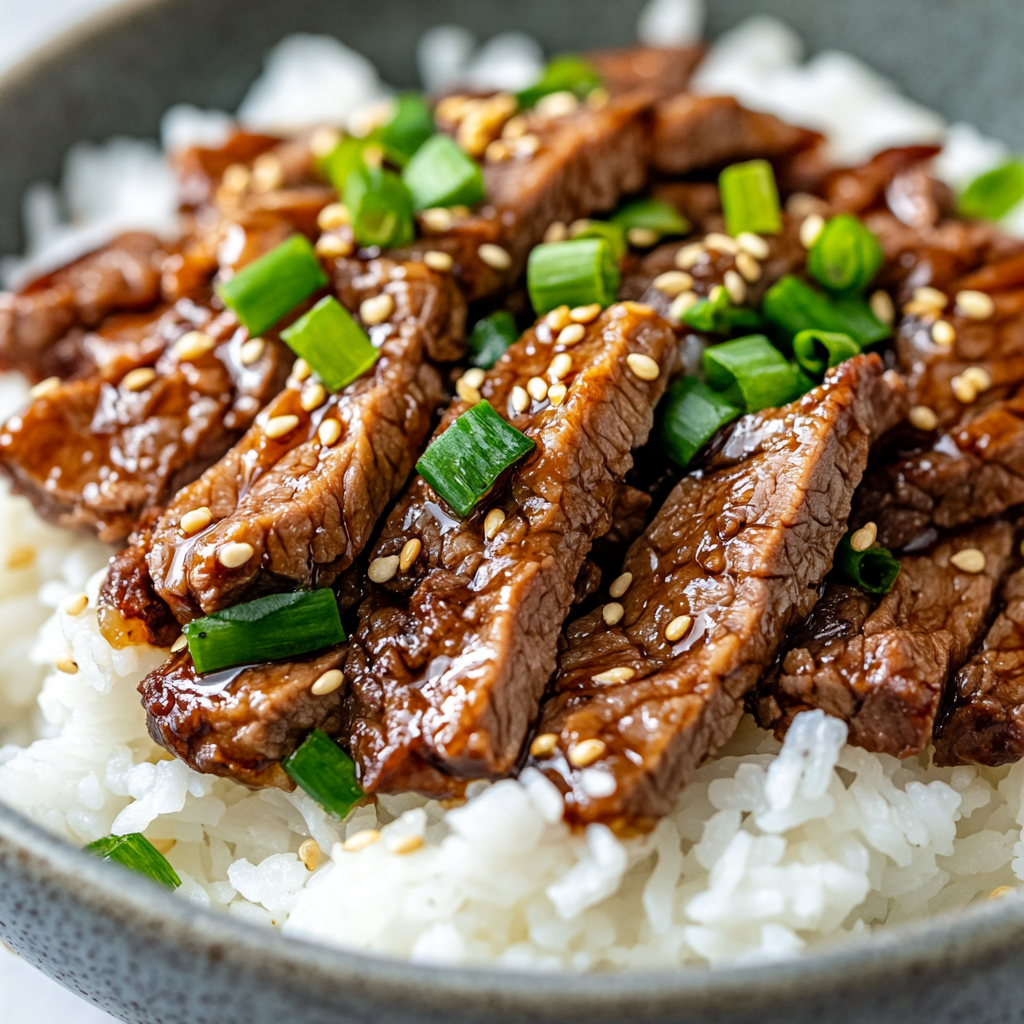 Teriyaki Beef Bowls