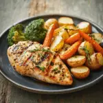 Lemon Herb Chicken with Roasted Vegetables