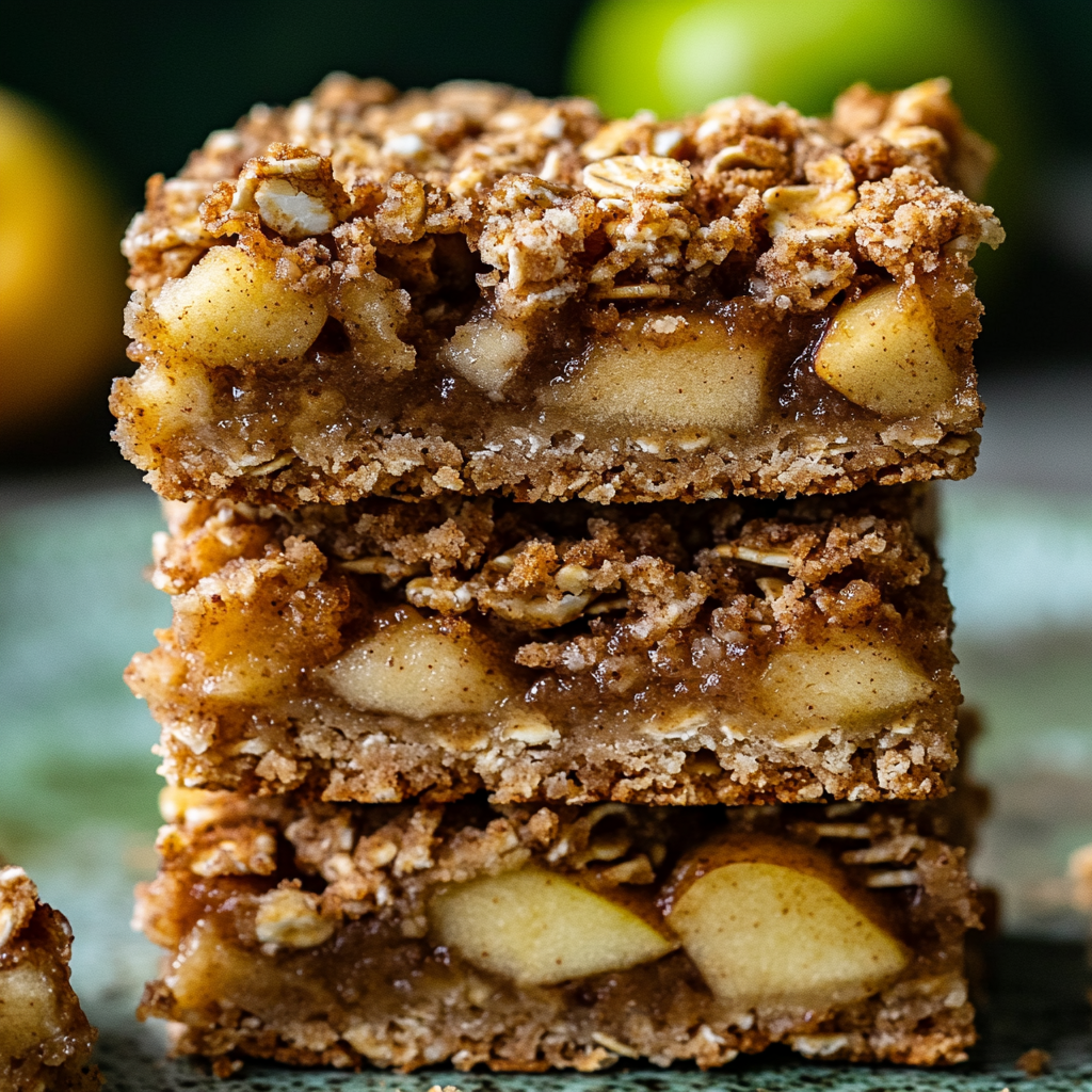 Oatmeal Apple Pie Bars