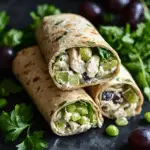 Greek Yogurt Chicken Salad Wraps