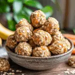 Carrot Banana Oat Bites 3 Carrot Banana Oat Bites