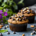Almond Butter Chocolate Protein Muffins 3 Almond Butter Chocolate Protein Muffins