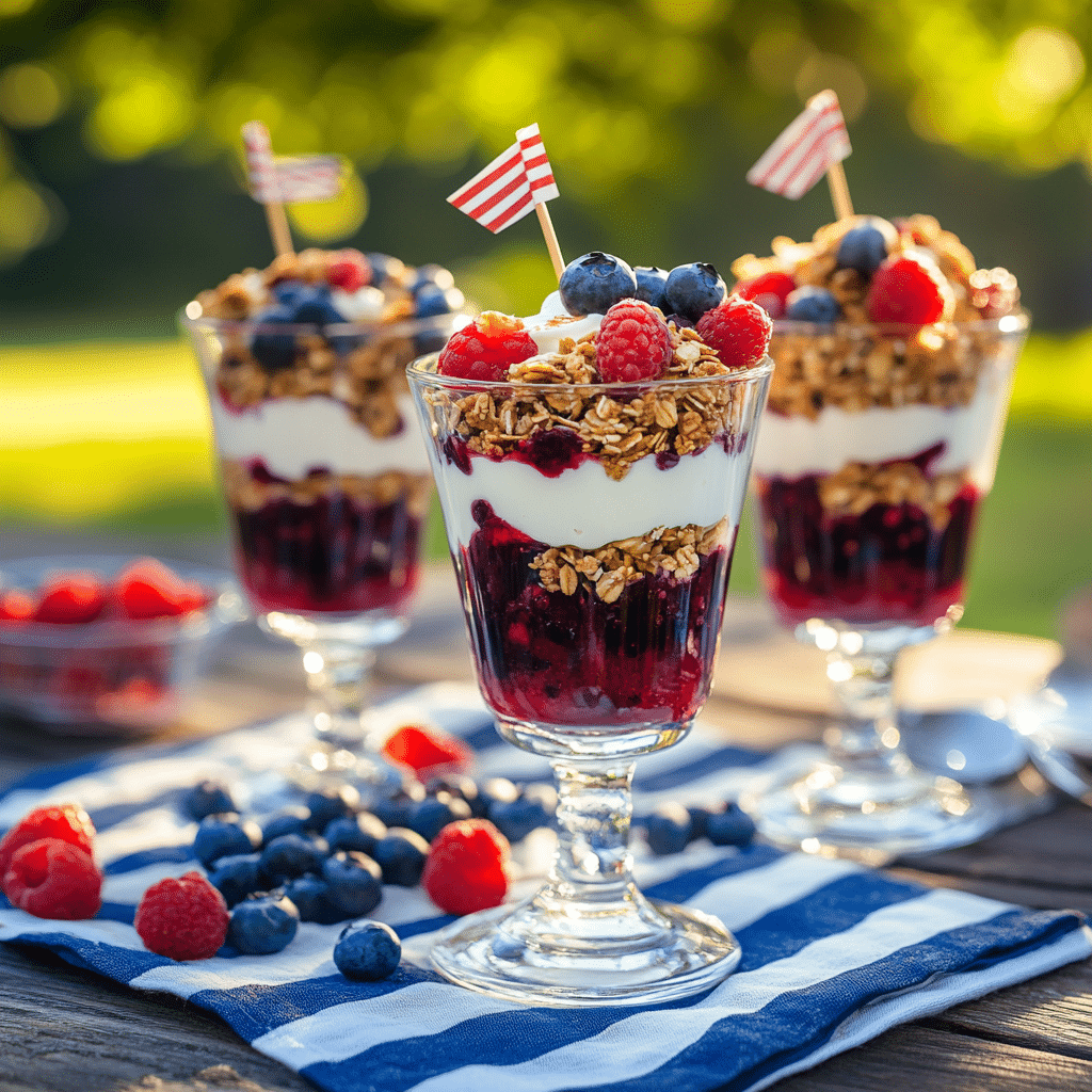 4th of July Parfaits