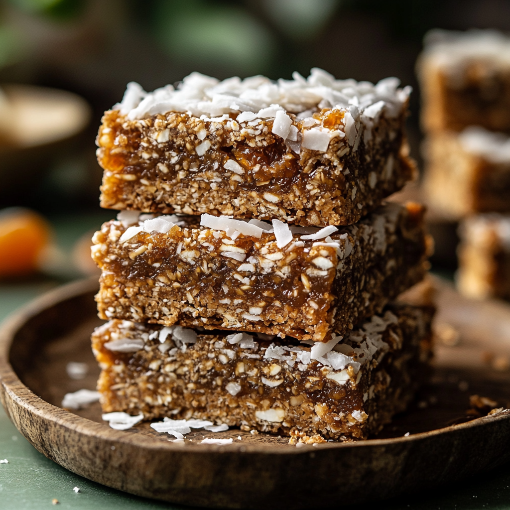 Date and Coconut Energy Squares