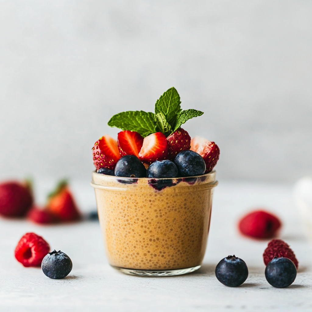 Summer Berry Chia Pudding