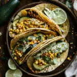Grilled Corn and Zucchini Tacos
