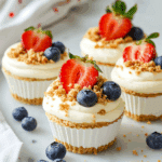 Cheesecake Fruit Dip Cups